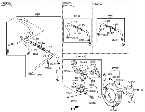 Heo cái thắng chính hãng HYUNDAI | 58510B4300 tại HCM