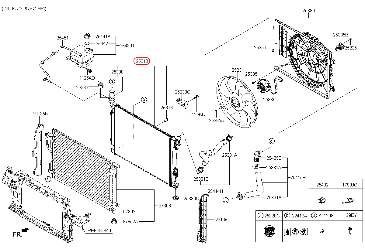 Két nước chính hãng KIA máy xăng AT | 25310A4000