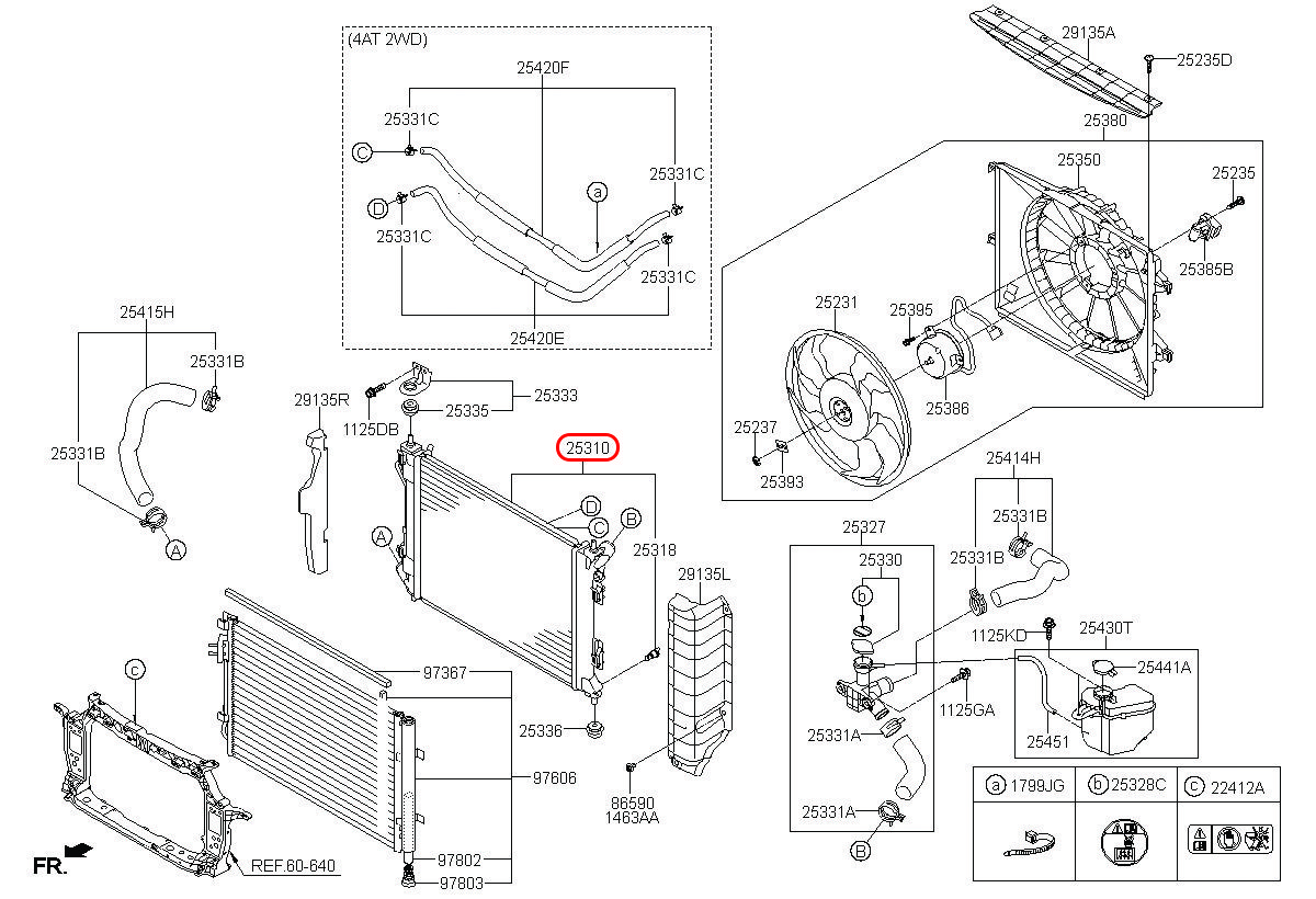 Két nước HYUNDAI Grand i10 14-17 AT số tự động, 253100U050, hiệu TONGSHI tại HCM.