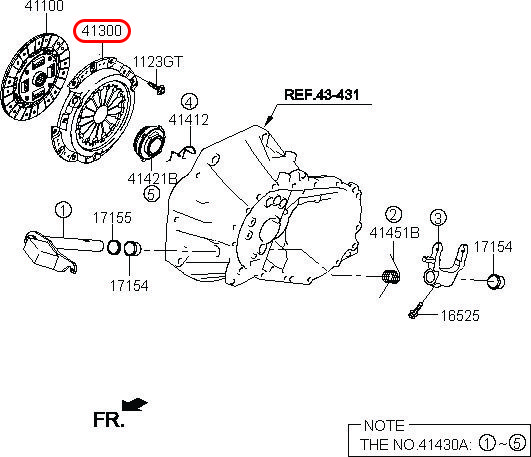 Mâm ép Grand i10 3 máy 14-17 1.0 1T8,5, 4130002840, 4130002820, HYUNDAI HCM, KIA HCM, chính hãng HYUNDAI