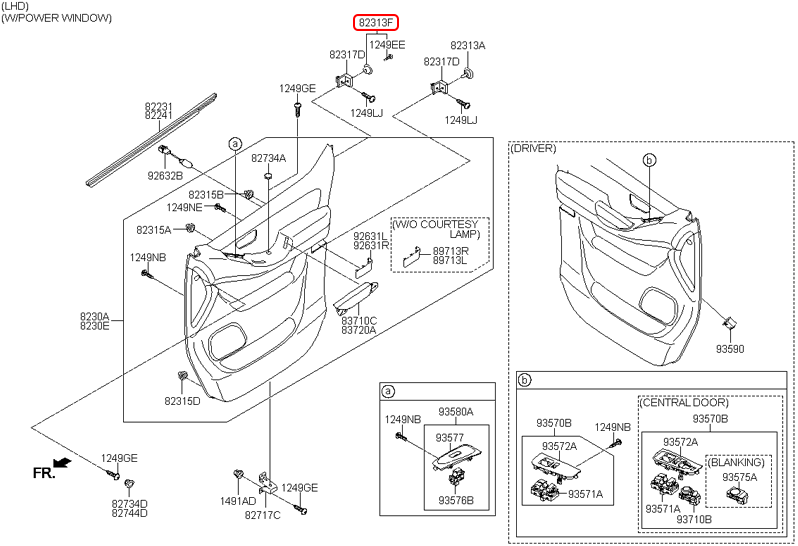 Vít sắt tap pi chính hãng HYUNDAI | 823133B050WK tại HCM