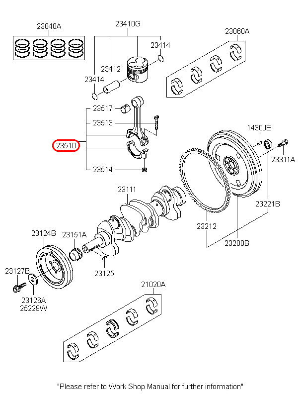 Tay dên chính hãng KIA | 2351042001