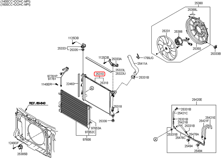 Két nước chính hãng HYUNDAI | 253101J050 tại HCM