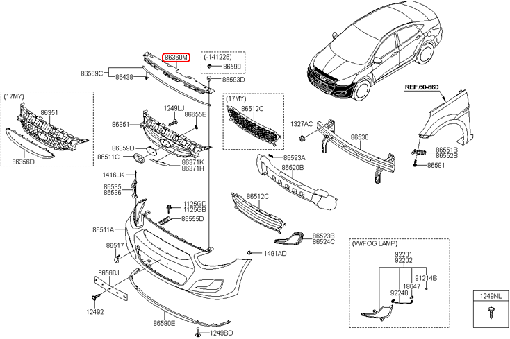 Che khóa capo chính hãng HYUNDAI | 863521R000 tại HCM