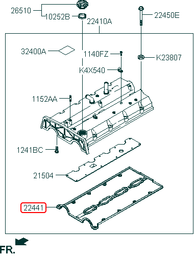 Ron dàn cò chính hãng KIA | 224414X300 tại HCM