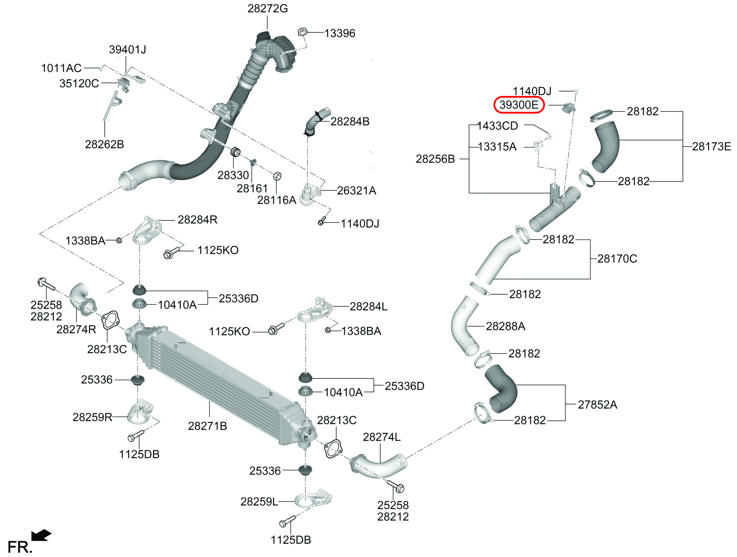 Cảm biến áp suất khí nạp chính hãng HYUNDAI, 3930084400, phụ tùng ô tô HYUNDAI, phụ tùng ô tô KIA, phụ tùng chính hãng HYUNDAI tại HCM, phụ tùng chính hãng KIA tại HCM