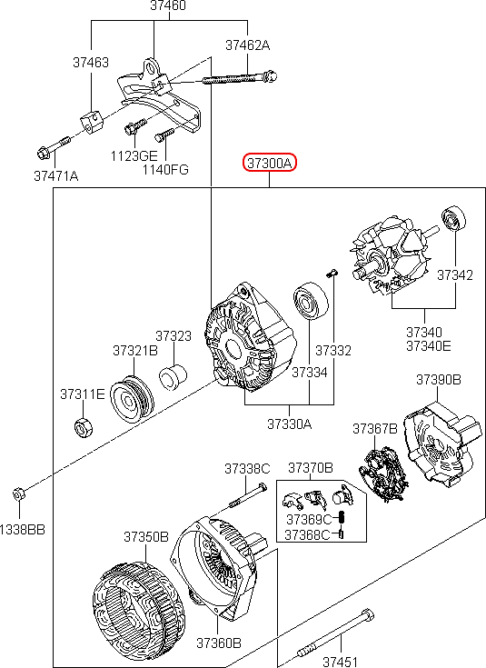 Máy phát hiệu MANDO | 3730002551