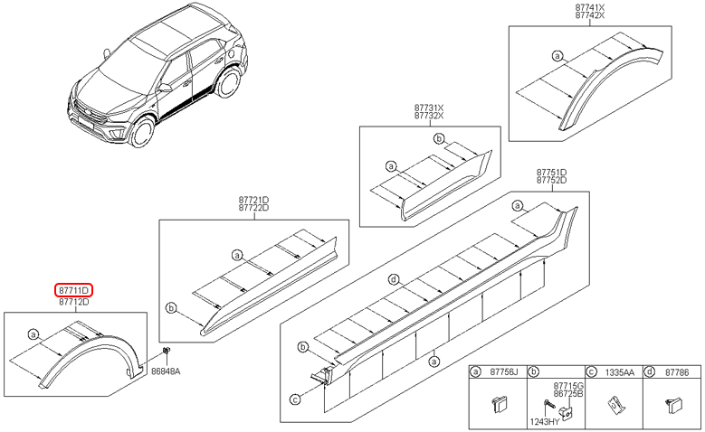 Cua vè trước chính hãng HYUNDAI LH | 87711A0000 tại HCM