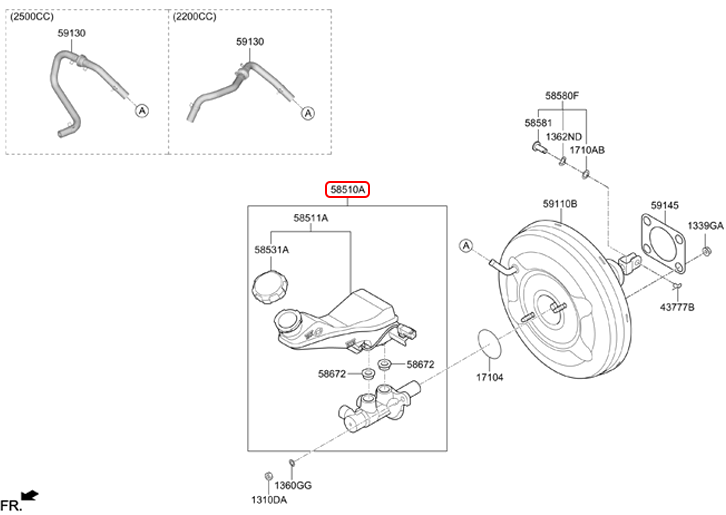 Heo cái thắng chính hãng HYUNDAI | 58510P2010 tại HCM