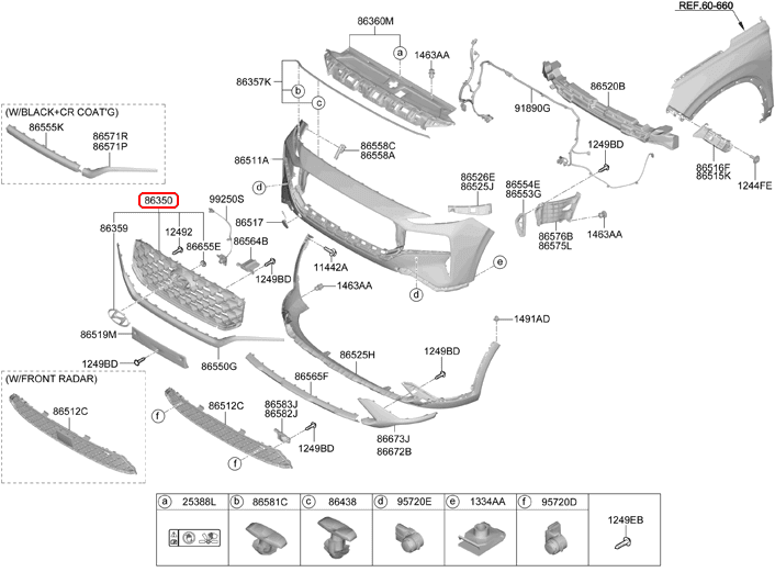 Ga lăng chính hãng HYUNDAI | 86350S1500 tại HCM