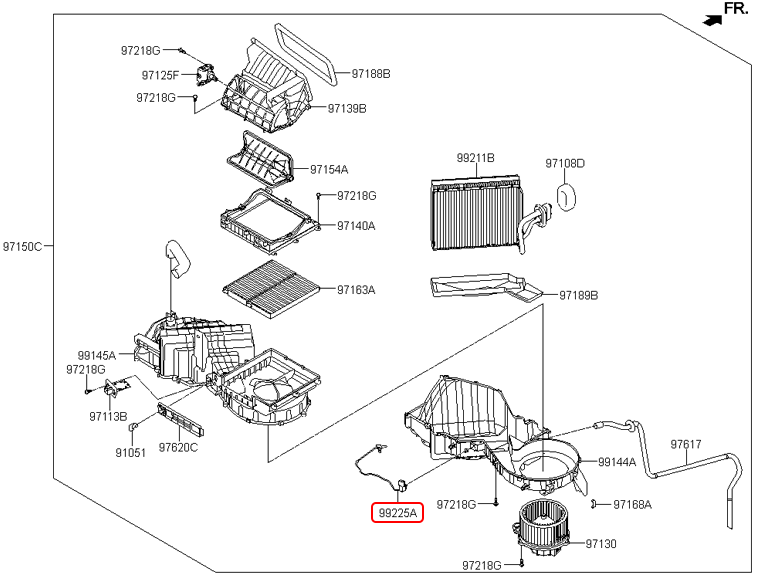 Cảm biến nhiệt độ dàn lạnh chính hãng HYUNDAI | 9922559000 tại HCM