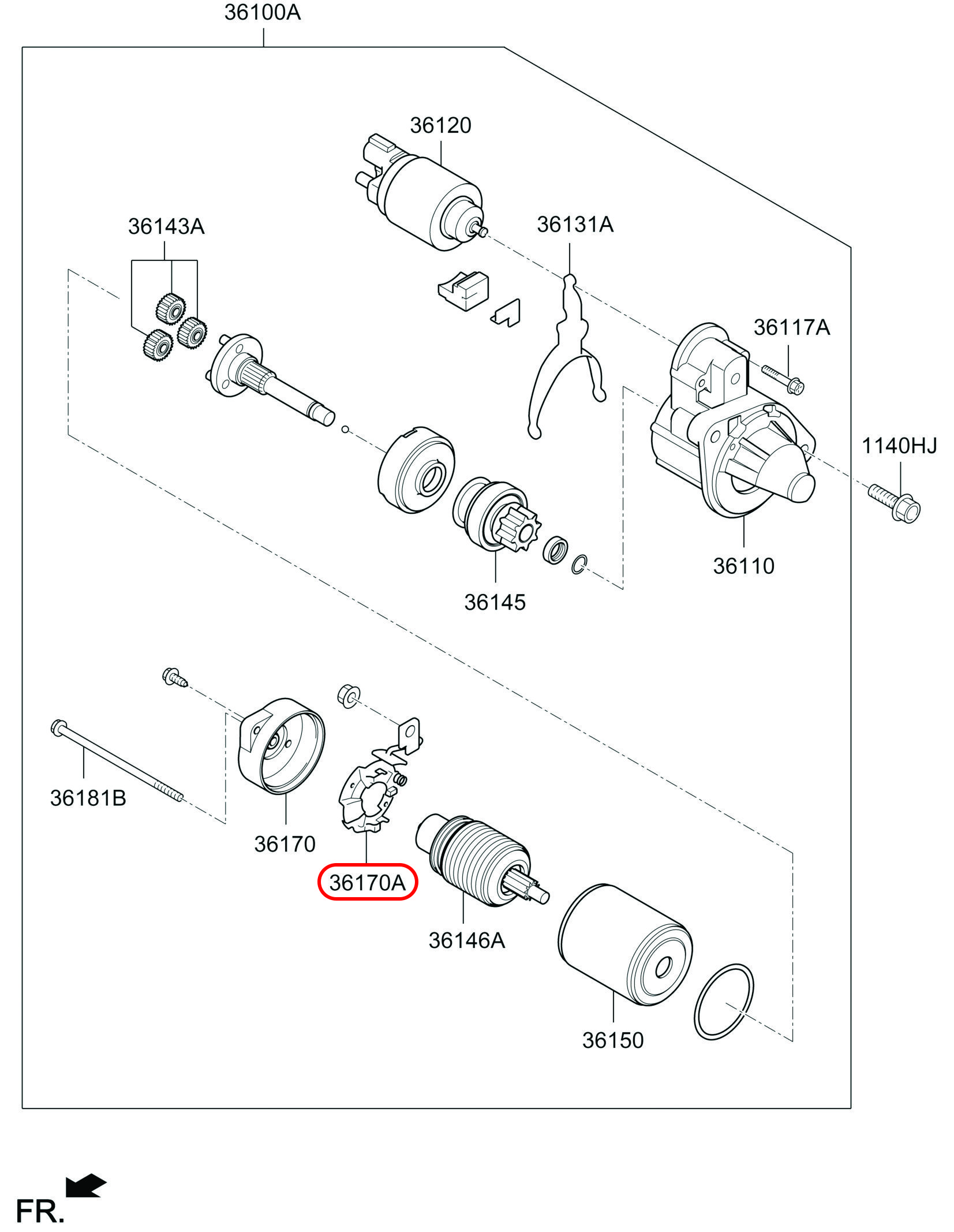 Than đề chính hãng HYUNDAI, 3617004700, phụ tùng ô tô HYUNDAI, phụ tùng ô tô KIA, phụ tùng chính hãng HYUNDAI tại HCM, phụ tùng chính hãng KIA tại HCM