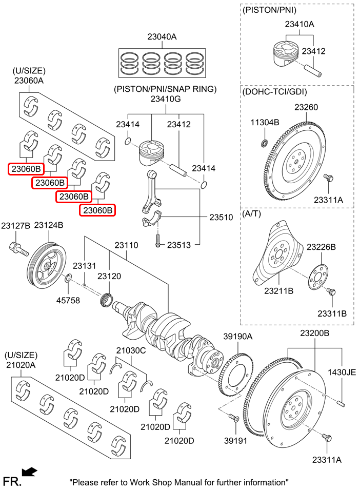 Miễng dên chính hãng KIA | 230602B701 tại HCM