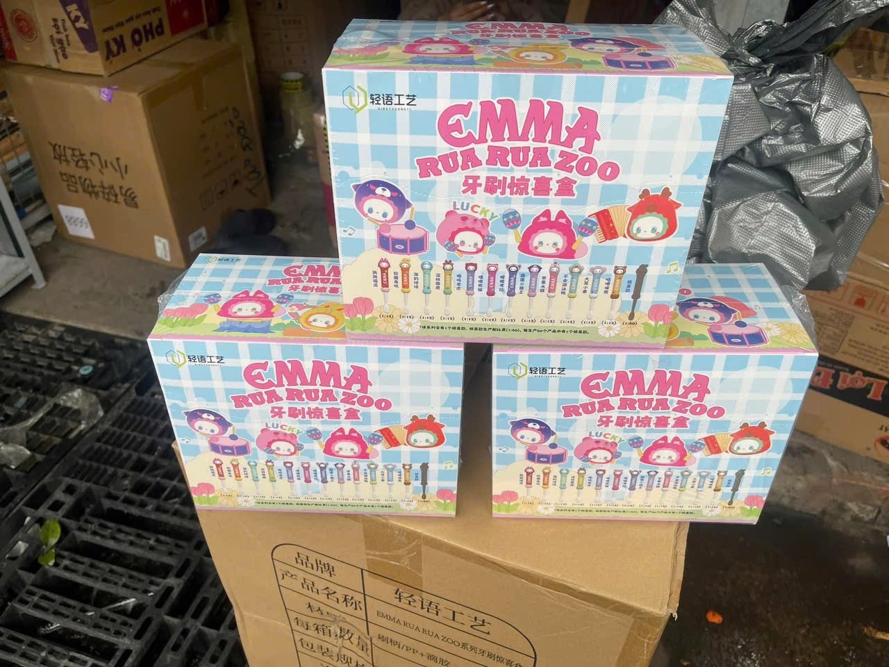 TÚI MÙ BÀN CHẢI ĐÁNH RĂNG EMMA CHÍNH HÃNG