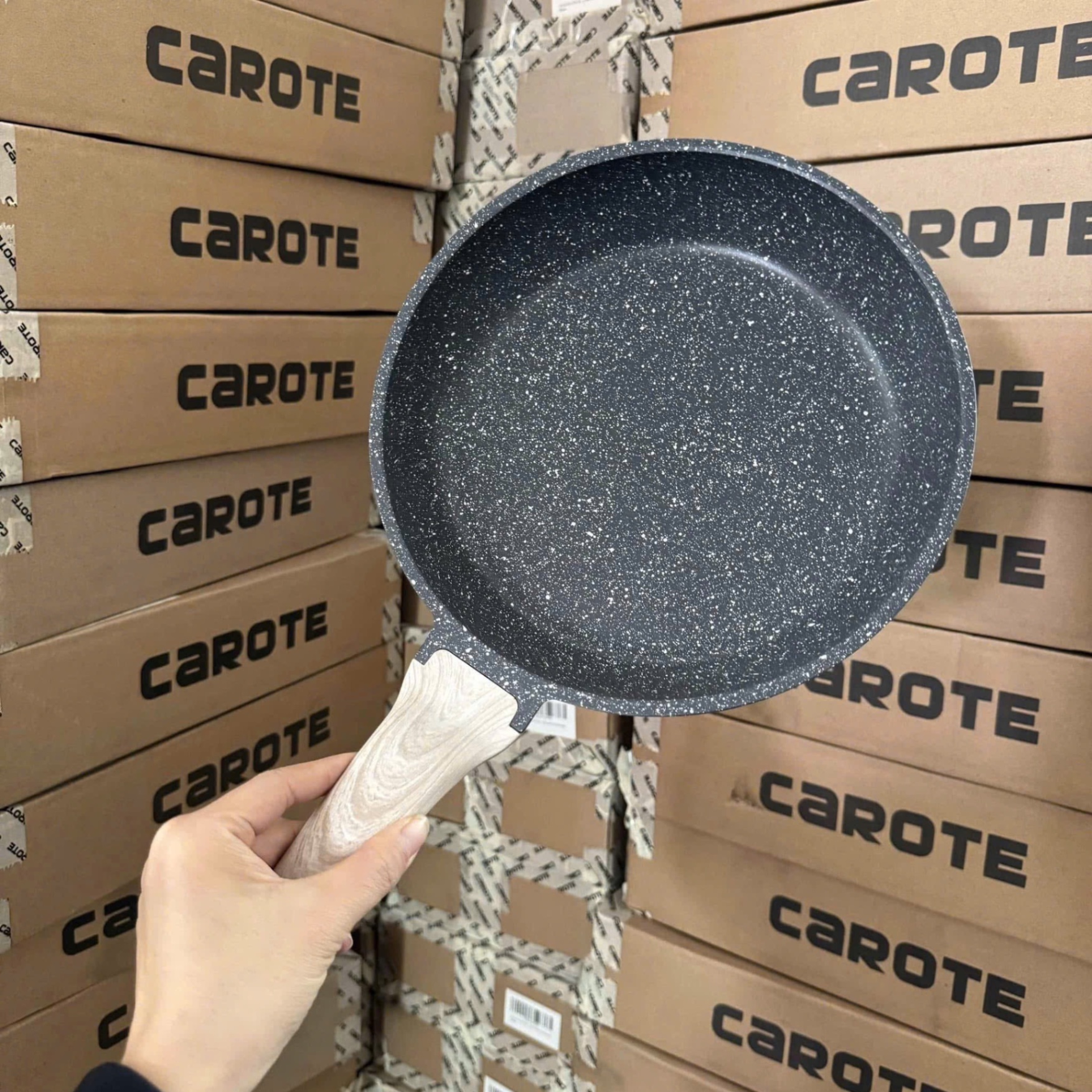 SÉT 2 CHẢO CAROTE CHÍNH HÃNG