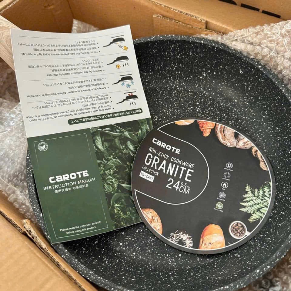 SÉT 2 CHẢO CAROTE CHÍNH HÃNG