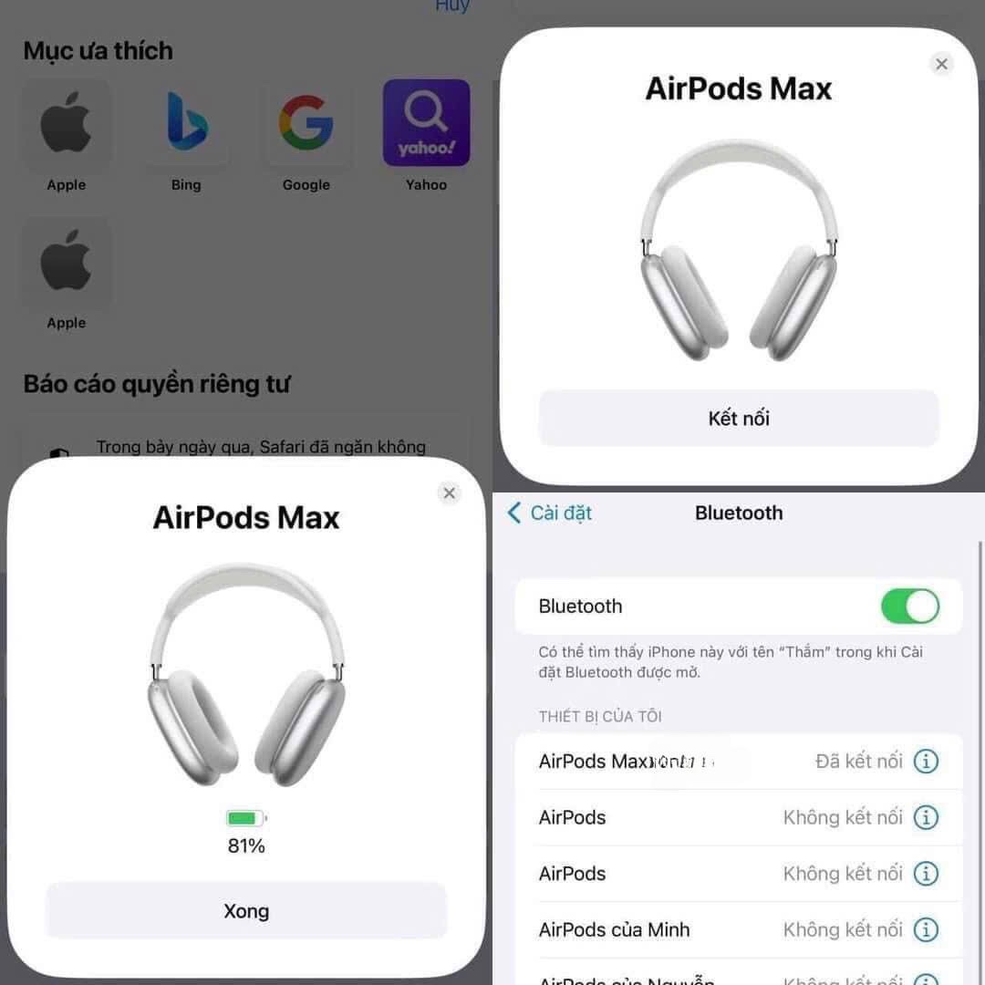 TAI NGHE AIRPODS MAX HÀNG TUỒN ĐẸP