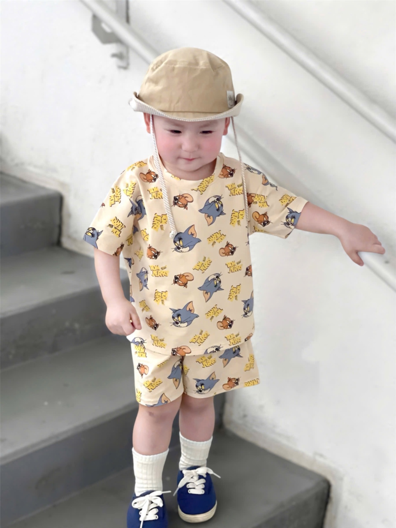 BỘ ĐÙI MÈO TOM KẺ VÀNG 3CT