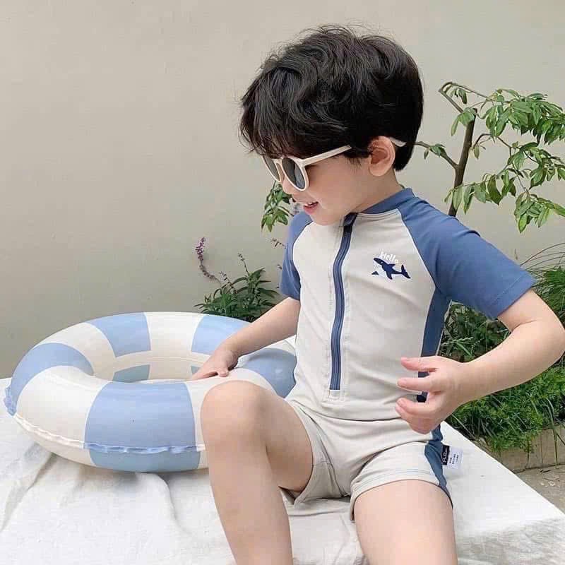 SET 2 BỘ BƠI LIỀN THÂN HÌNH CÁ MẬP BT