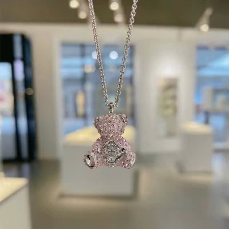 Auth tuồn xịn - DÂY CHUYỀN SWAROVSKI TEDDY AUTH XỊN