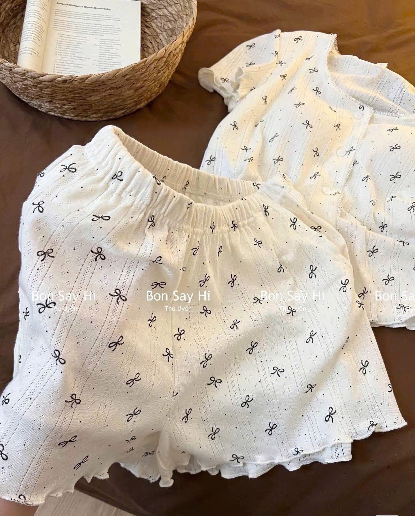 BỘ NGỦ HÌNH NƠ VIỀN BÈO
