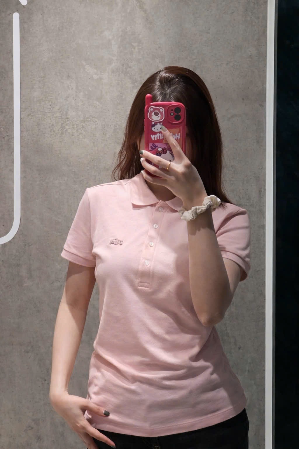Hàng nhà máy - ÁO POLO HỒNG LCT FORM SUÔNG HÀNG ĐẸP