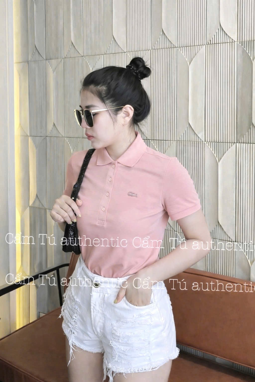 Hàng nhà máy - ÁO POLO HỒNG LCT FORM SUÔNG HÀNG ĐẸP