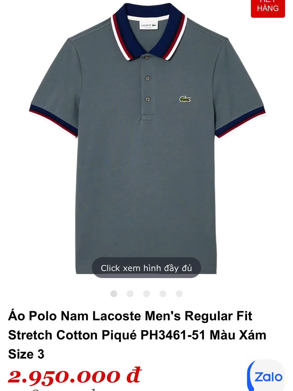 Hàng nhà máy - ÁO POLO NAM CỔ VIỀN THÊU CÁ SẤU MÀU XANH ĐÁ