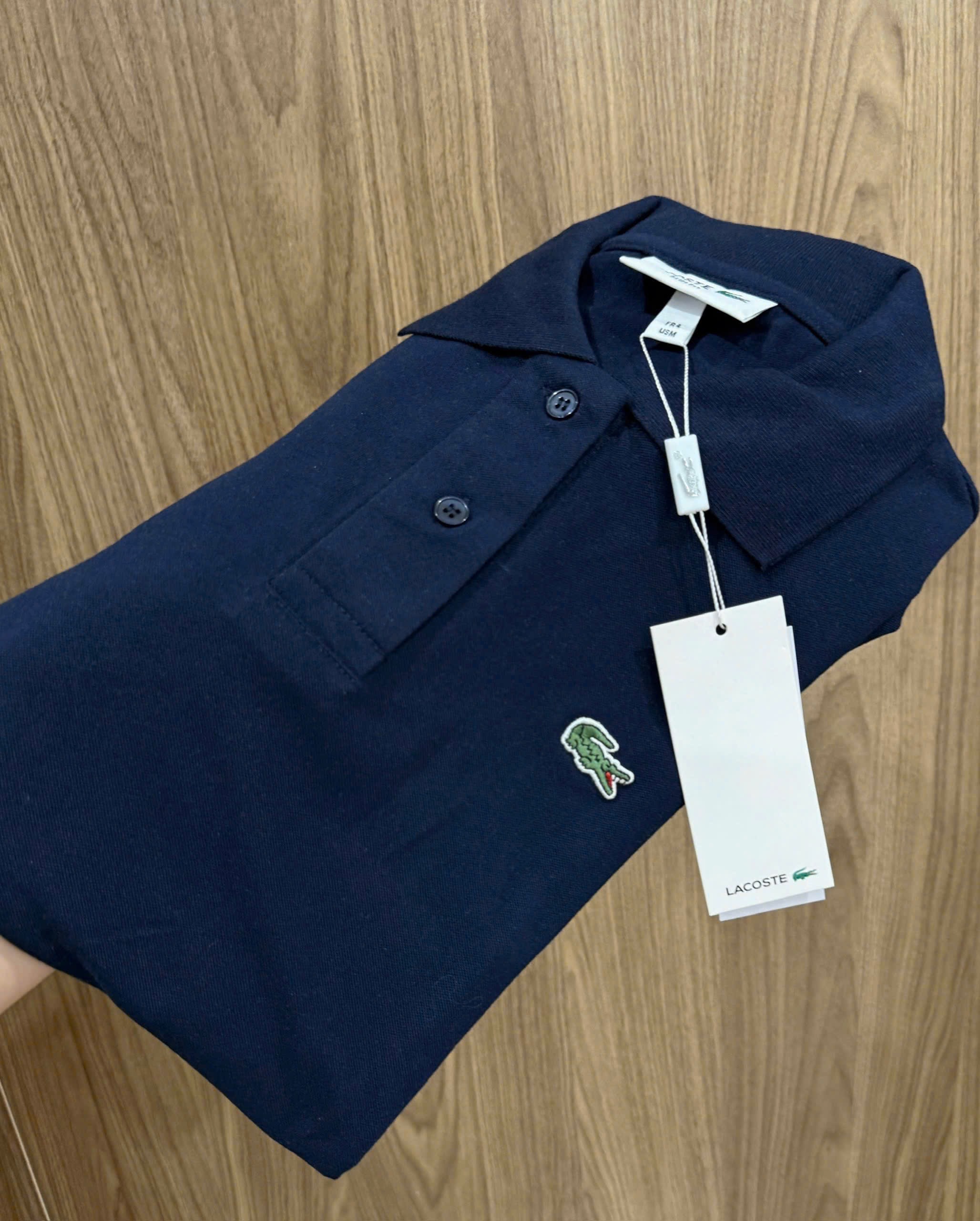Hàng nhà máy - ÁO POLO THÊU CÁ SẤU NAM CỘC TAY MÀU THAN
