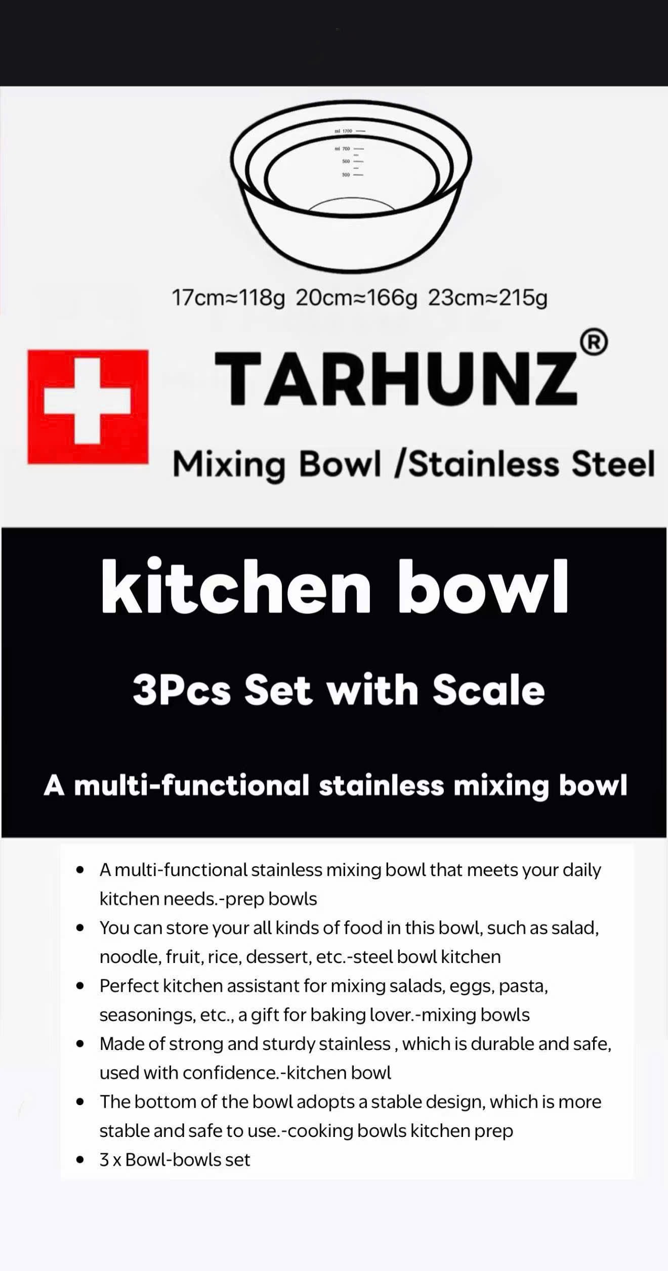Hàng tuồn auth - SET 3 ÂU INOX XUẤT MỸ AUTH XỊN