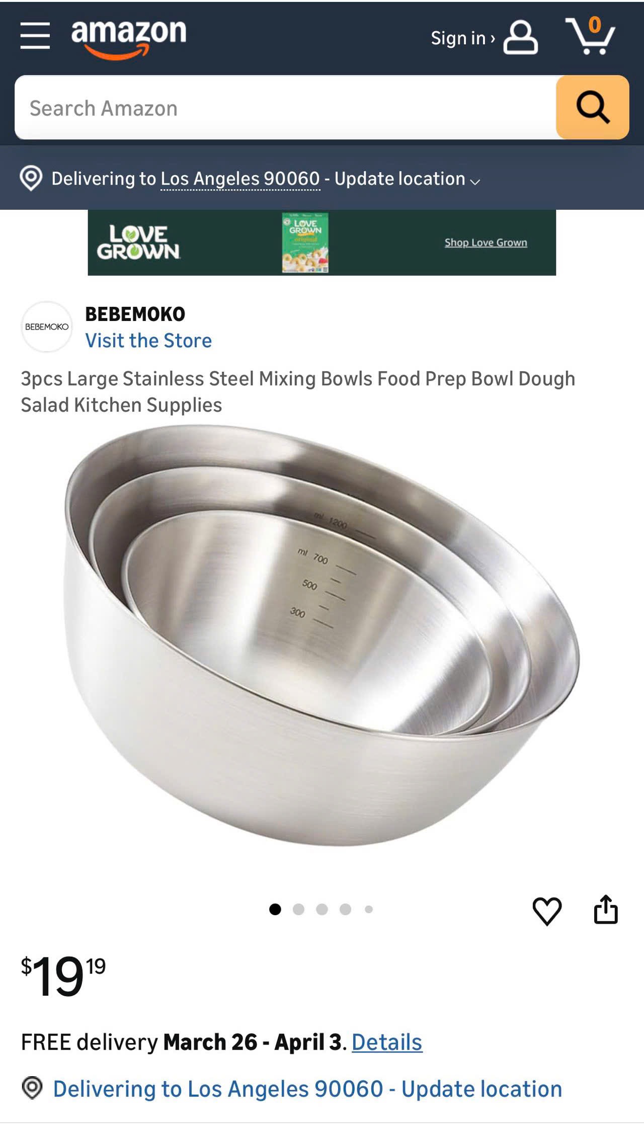 Hàng tuồn auth - SET 3 ÂU INOX XUẤT MỸ AUTH XỊN