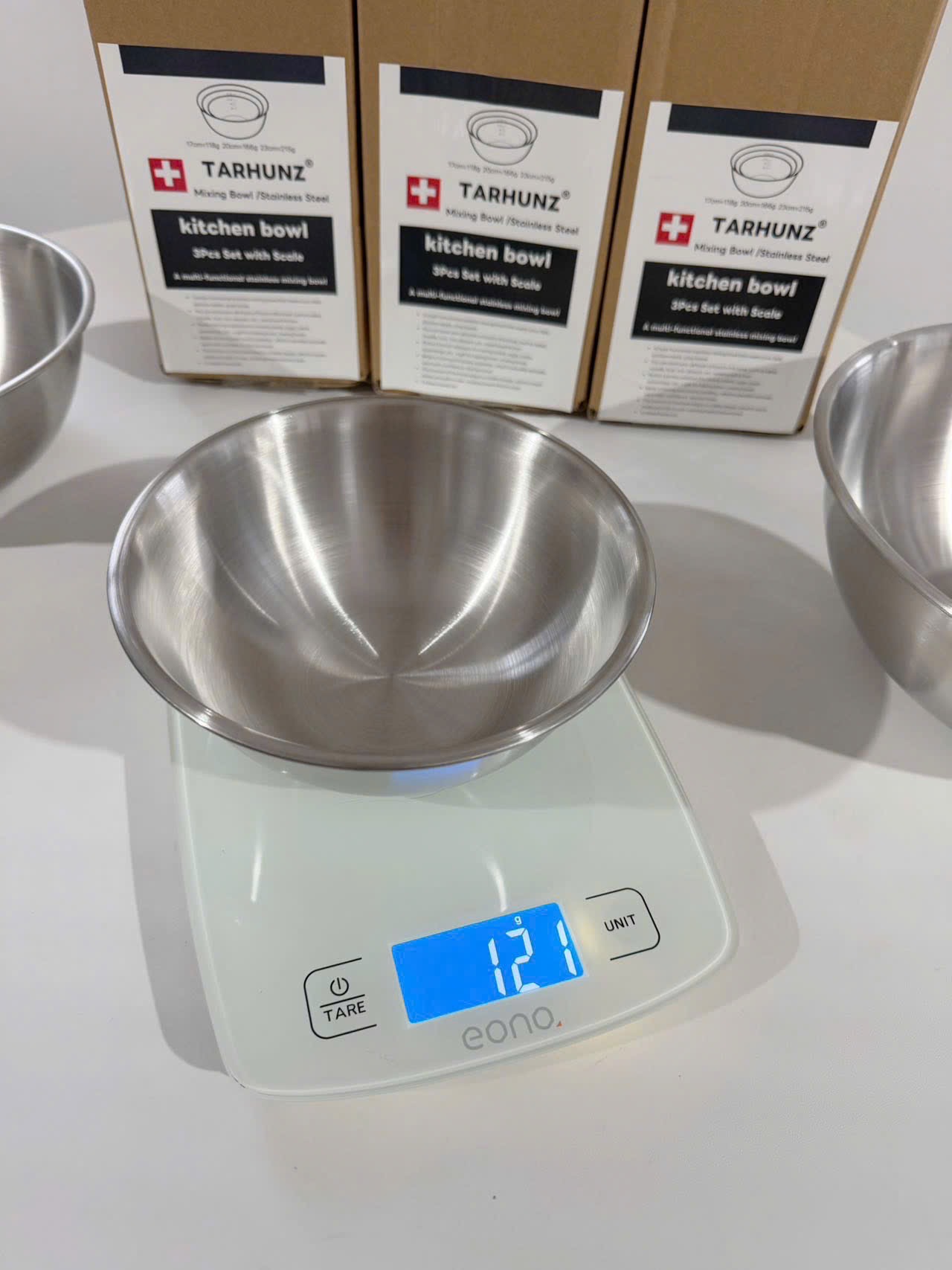 Hàng tuồn auth - SET 3 ÂU INOX XUẤT MỸ AUTH XỊN