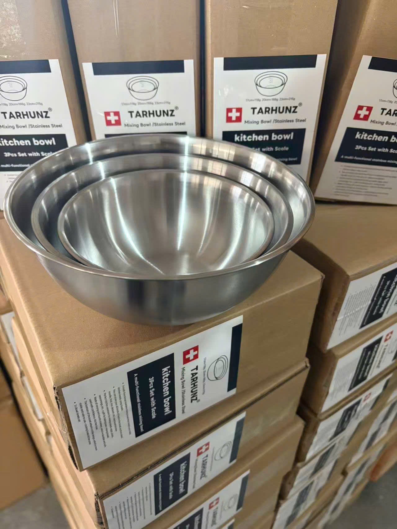 Hàng tuồn auth - SET 3 ÂU INOX XUẤT MỸ AUTH XỊN