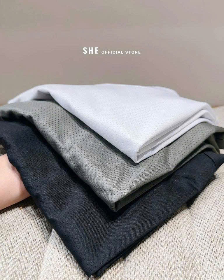 SET 3 ÁO BA LỖ THÔNG HƠI ĐEN TRẮNG GHI NAM