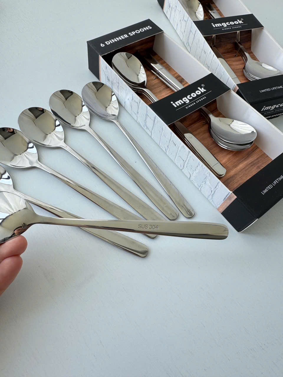 SET 6 THÌA CAO CẤP CHUẨN AUTH CỦA IMGCOOK