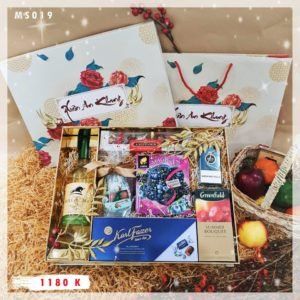 giỏ quà tết cho gia đình sang trọng 