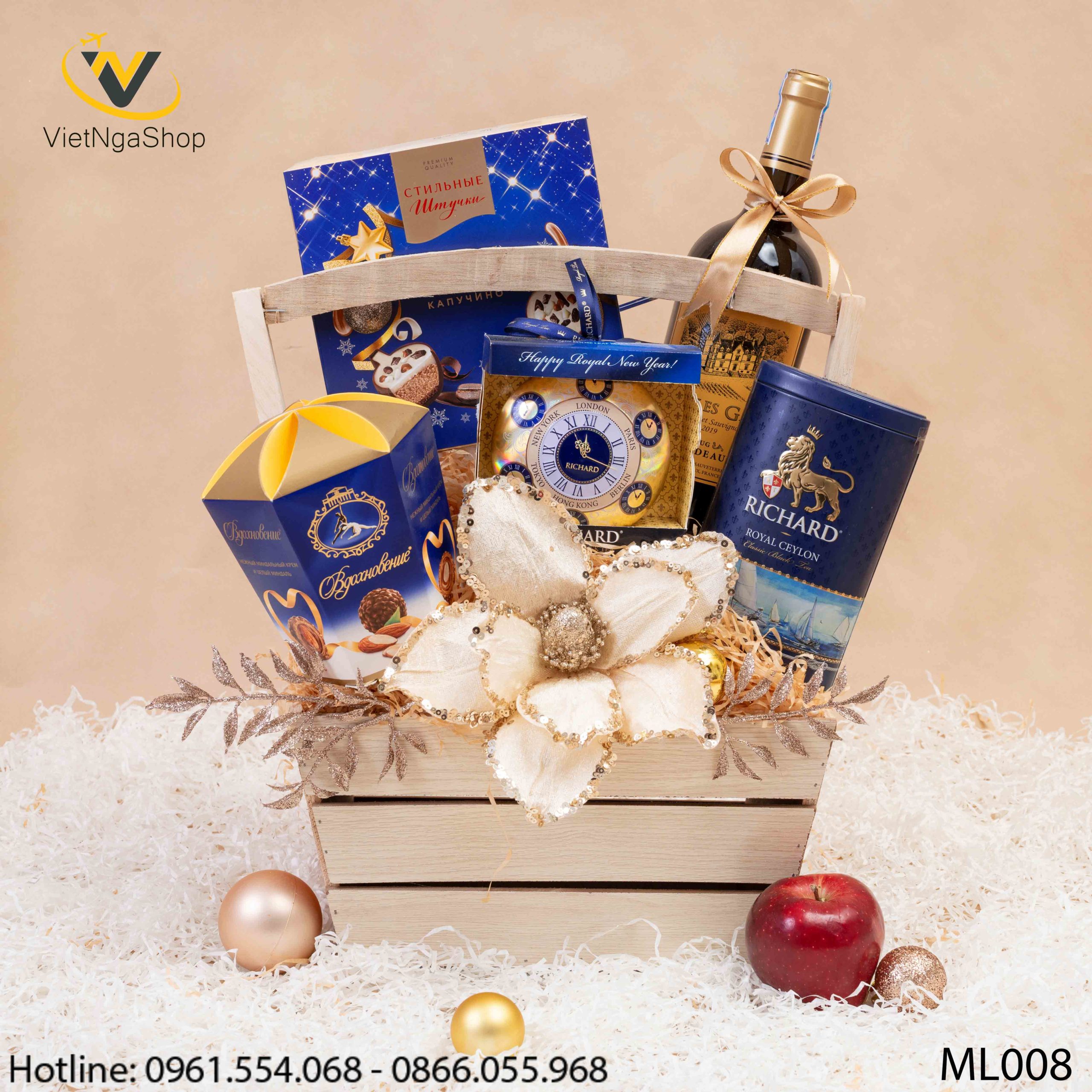 Giỏ quà tết Vũ 
