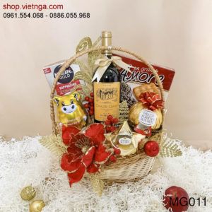 Giỏ quà tết tặng sếp 