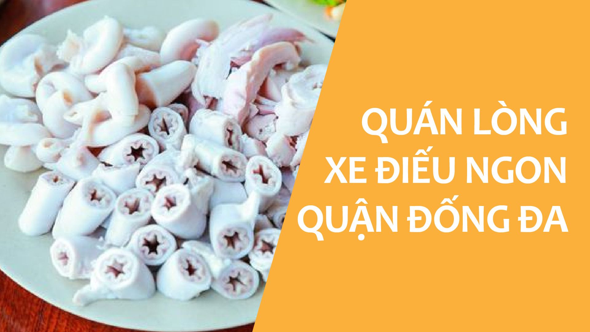 Quán ăn lòng xe điếu có chỗ đậu xe điều hoà tại Hà Nội