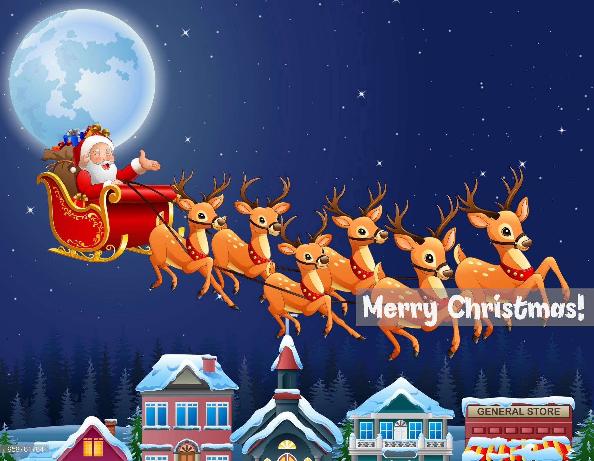 Mẫu trang trí Noel hút khách 