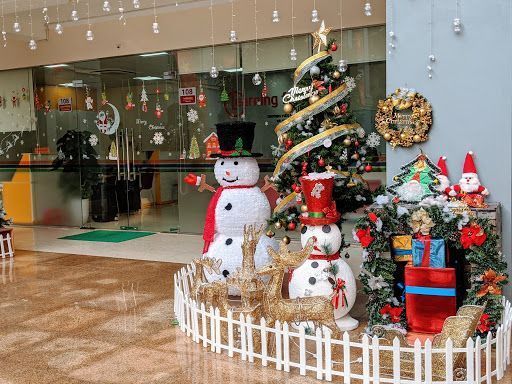 Trang trí Noel cho sân khấu 