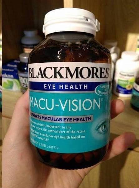 BỔ MẮT Blackmores Macu Vision