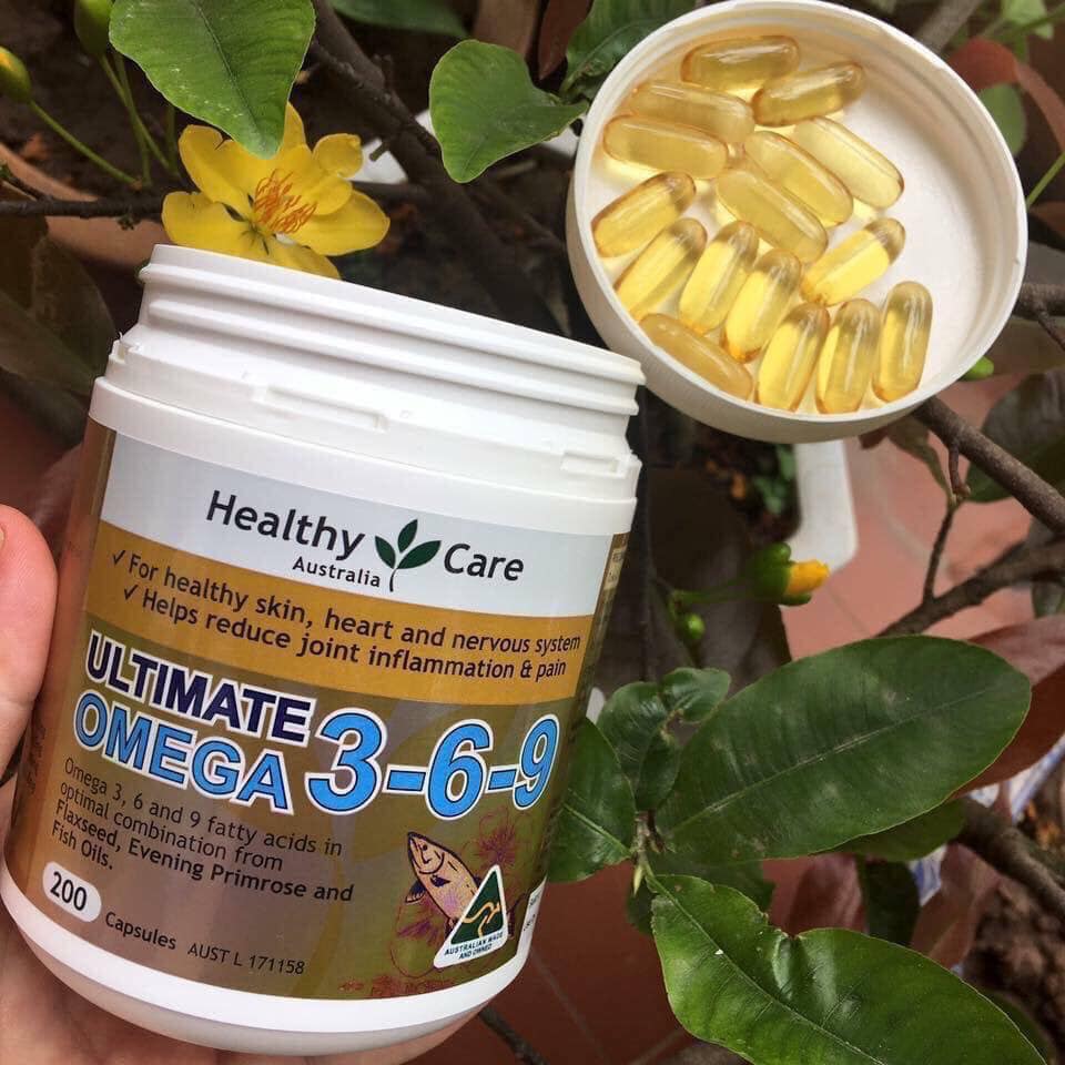200 Viên HEALTHY CARE OMEGA 369