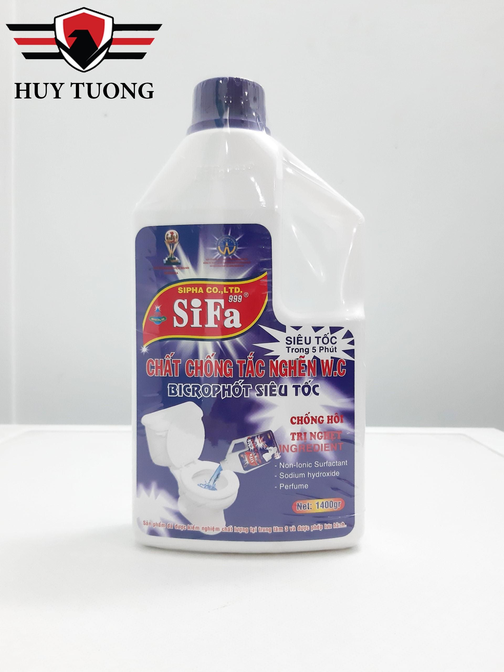 Chất thông tắc Bồn Cầu Sifa 5 phút 1400g