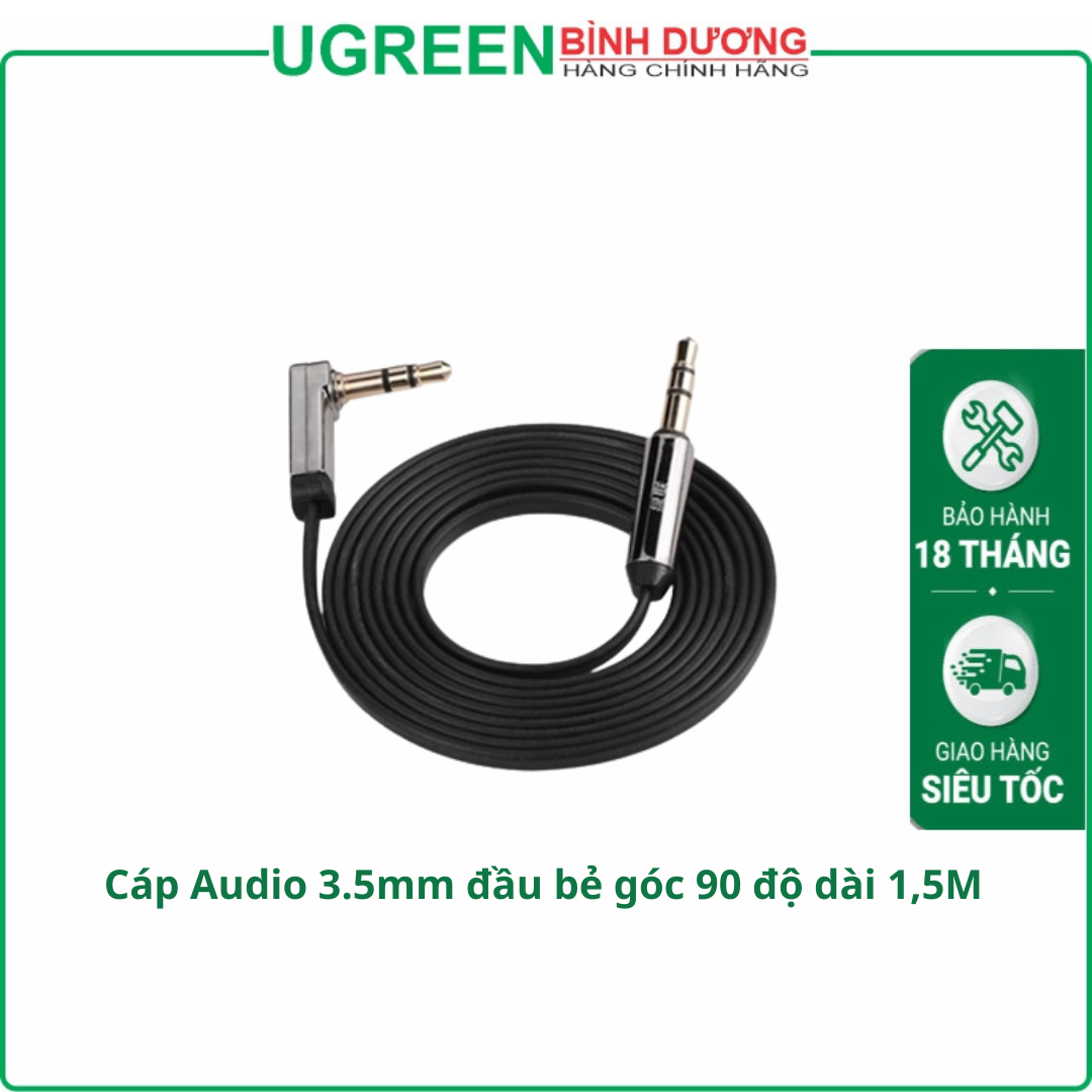 Cáp Audio 3.5mm dài 1.5m Ugreen (10598)