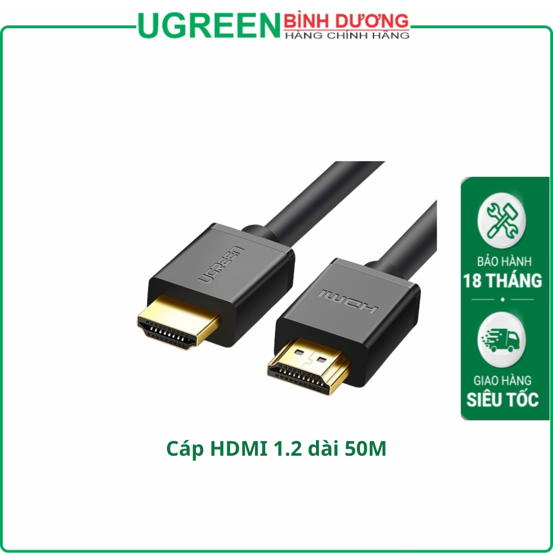 Cáp HDMI 1.4 dài 50m Ugreen (50765)