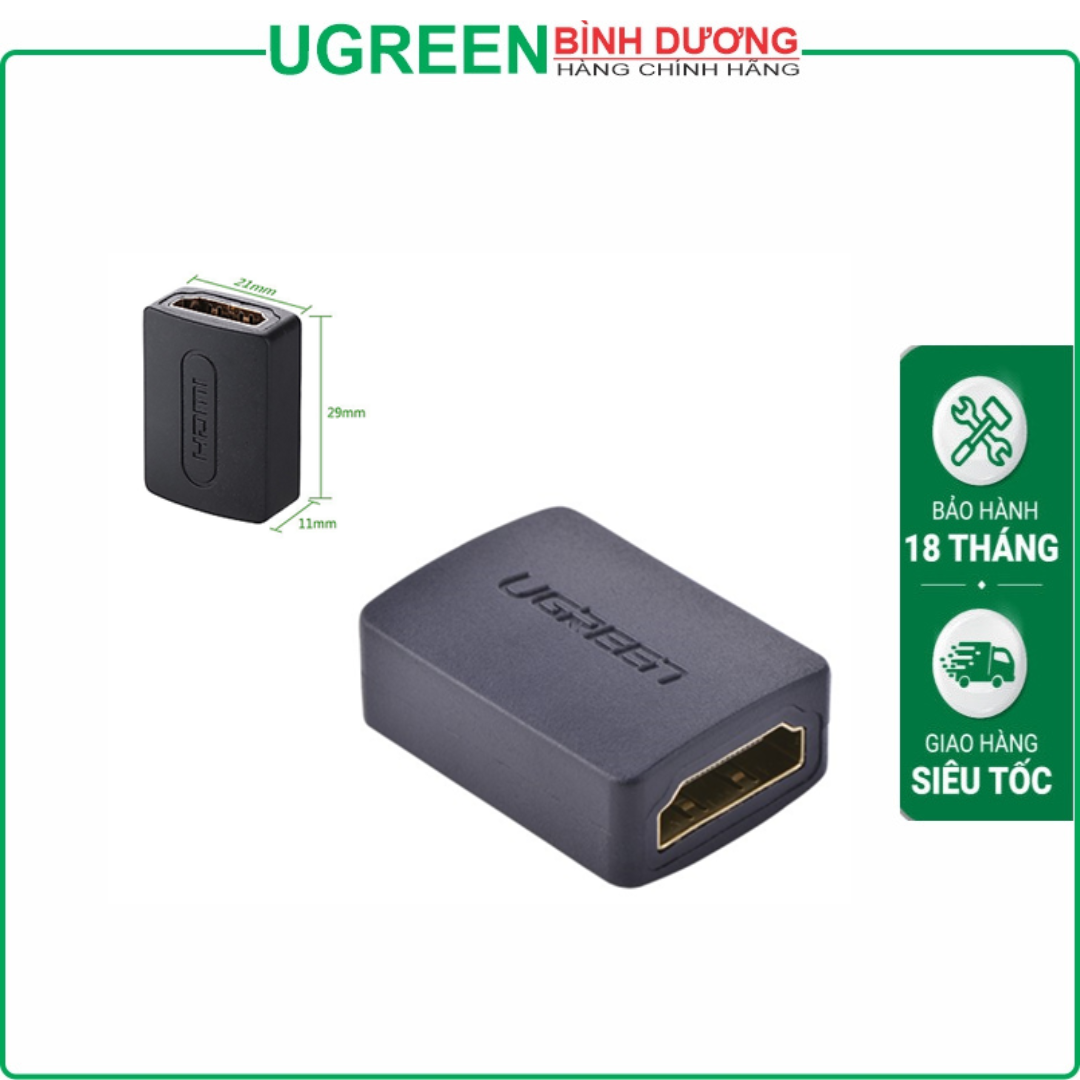Đầu nối HDMI Nối Thẳng Hỗ trợ 4K Ugreen 20107