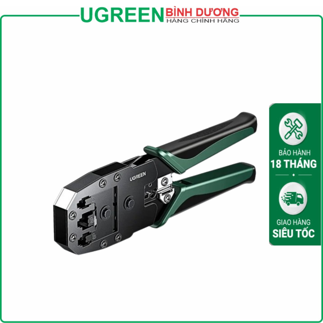 Kìm bấm dây mạng RJ45+RJ11+RJ12 Ugreen 35971