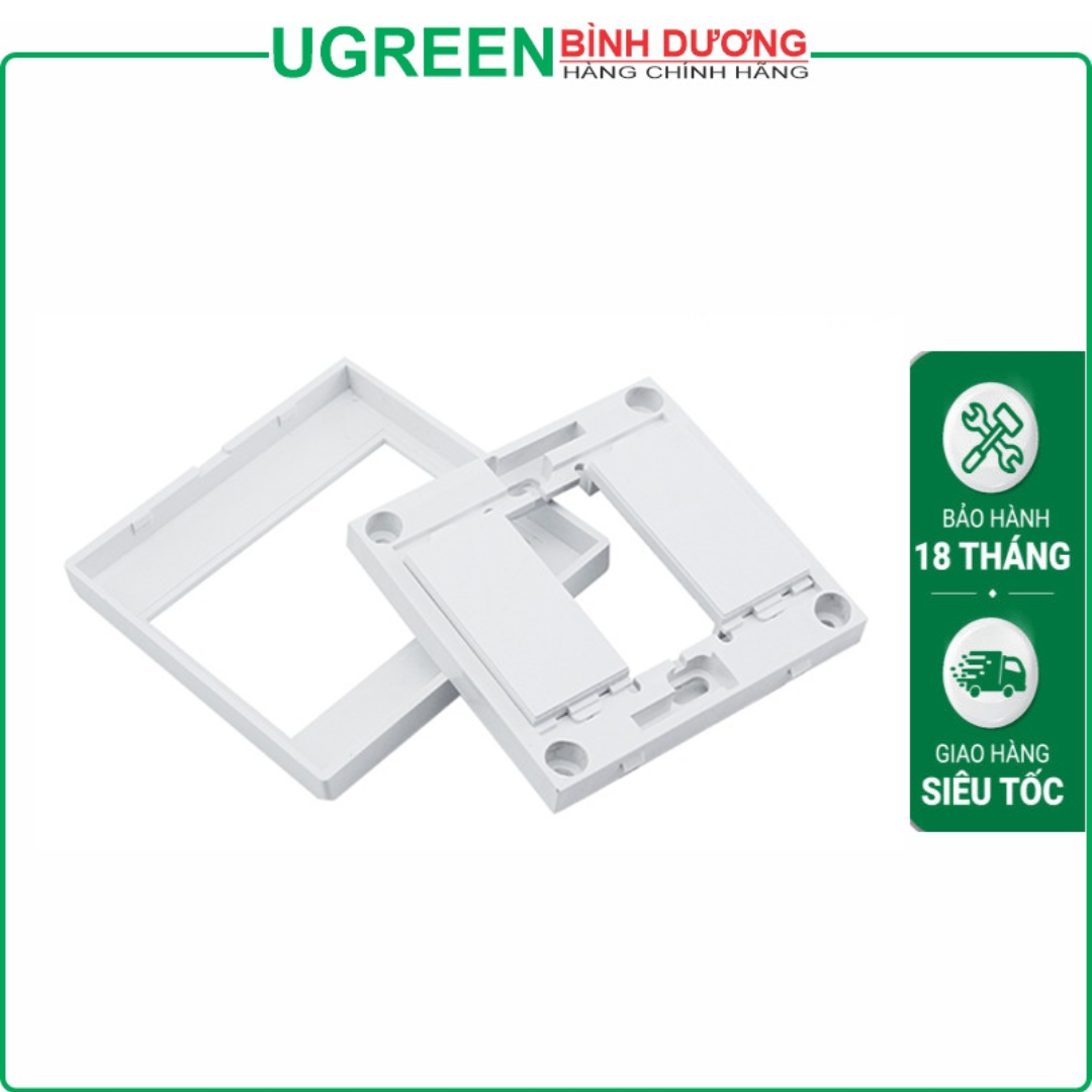 Mặt âm tường HDMI-VGA-AV cao cấp Ugreen 20316 Chính hãng