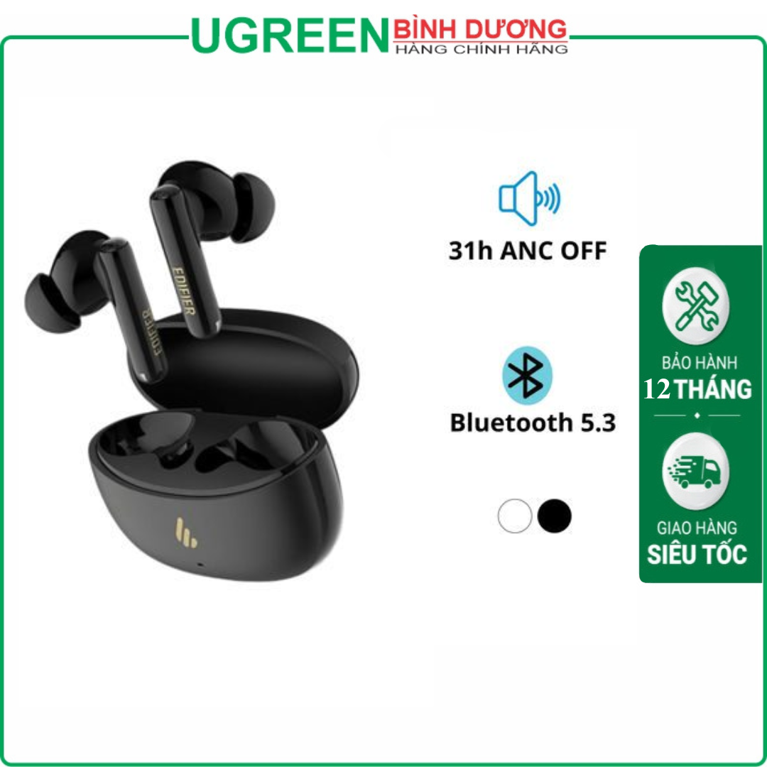 Tai nghe không dây nhét tai Bluetooth 5.3 TWS EDIFIER X5 Pro màu đen